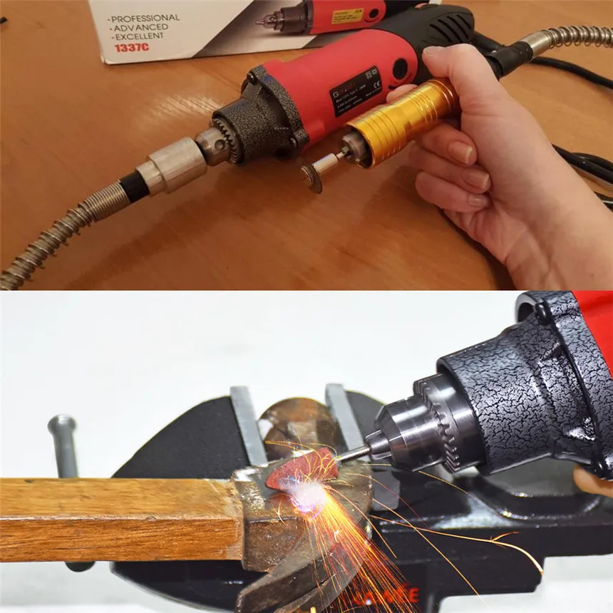 GOXAWEE, 240 Вт, электрическая мини-дрель для Dremel, стильный роторный электроинструмент, гравер, сверлильный станок, шлифовальный станок, абразивный инструмент для дома DIY