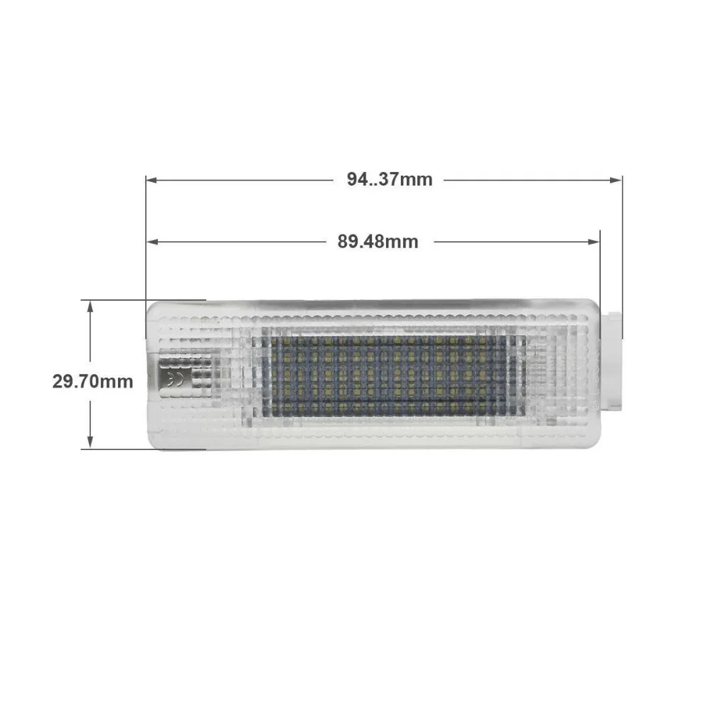 1 шт. белый 18 SMD светодиодный светильник для багажника для VW GOLF 5/6 MK5 Mk6 V/VI Jetta Passat Touran