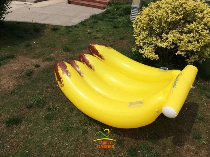 Надувной плавающий банан гигантский бассейн плавательное кольцо игрушка летняя