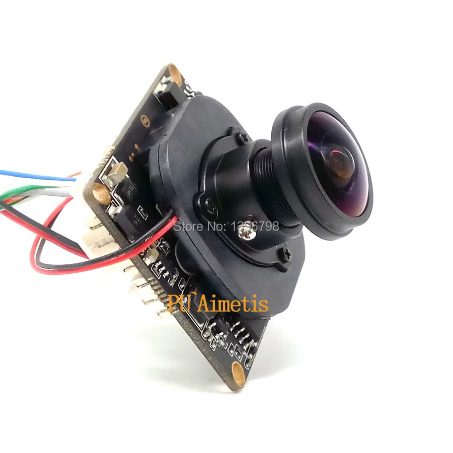 Модуль ip-камеры IMX322 2.0MP 1080P 360 градусов широкоугольный рыбий глаз панорамная