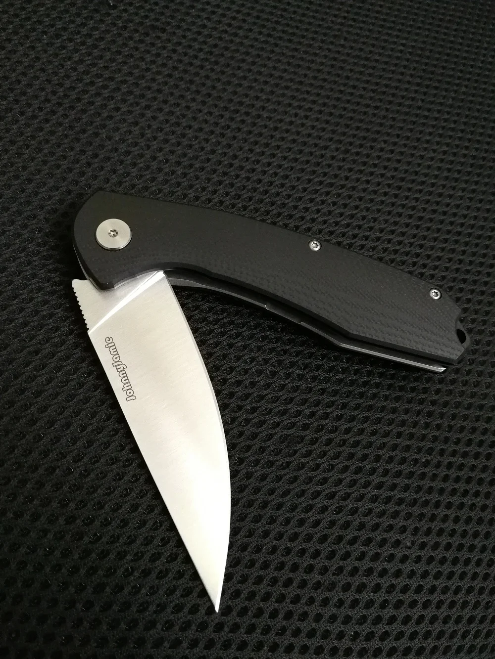 JohnnyJamie модель 3 складной нож с точкой падения D2 стальное лезвие G10 Ручка боевой нож s выживания тактический карманный EDC ручные инструменты