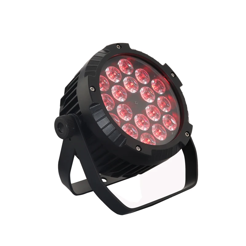 Плоский компактный мерцающий открытый 180 Вт ip65 led par can сценический свет для