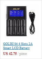 GOLISI S43 26650 Перезаряжаемые Батарея литий-ионный аккумулятор 4300mAh 3,7 V 35A большого потока энергии низкое внутреннее сопротивление для Светодиодный фонарики Налобные