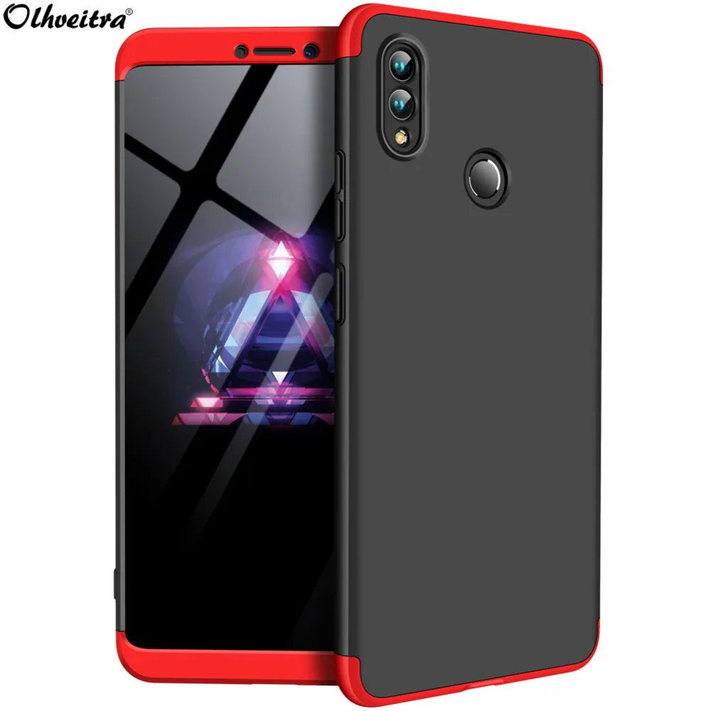 360 Полный Обложка для huawei Honor Примечание 10 случай 3 в 1 Жесткий PC Shell защитный Coque