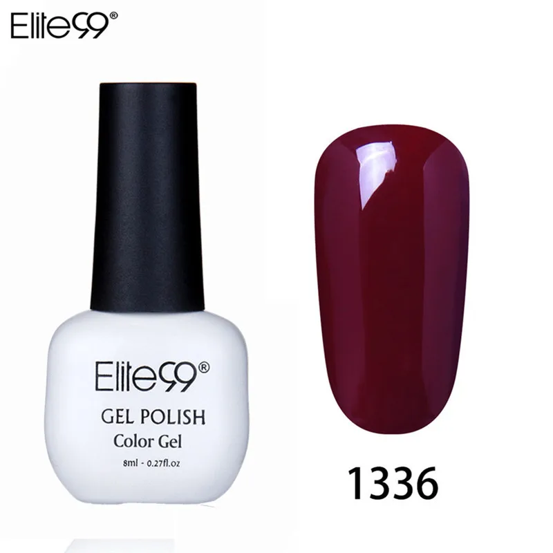 Elite99 8 мл Лак для ногтей великолепный цвет Гель лак Vernis Полупостоянный верхний