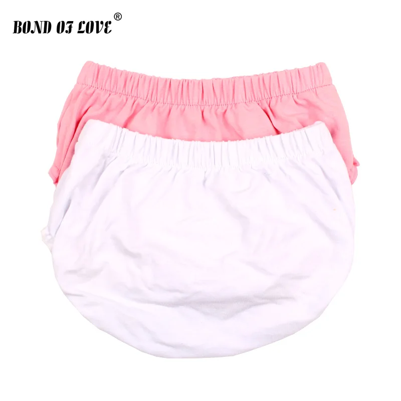 Baby Shorts Newborn Bloomers Baby Panties Solid Color Infant PP Shorts Summer Beach Harem Shorts Cotton Kids Bloomer