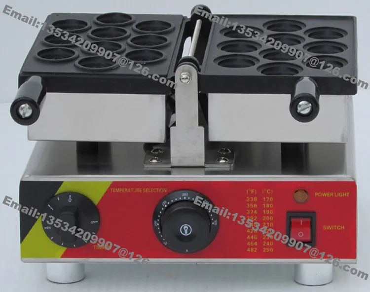 Бесплатная доставка промышленная антипригарная вафельница 110 В 220 электрическая