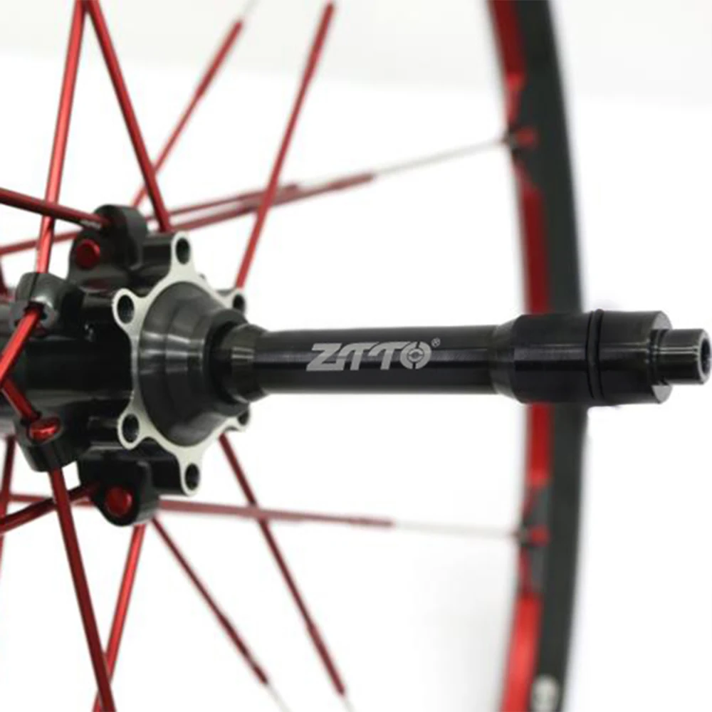 ZTTO MTB велосипеда передняя ось колеса адаптер через мост 15 мм 9 Quick Release шашлык