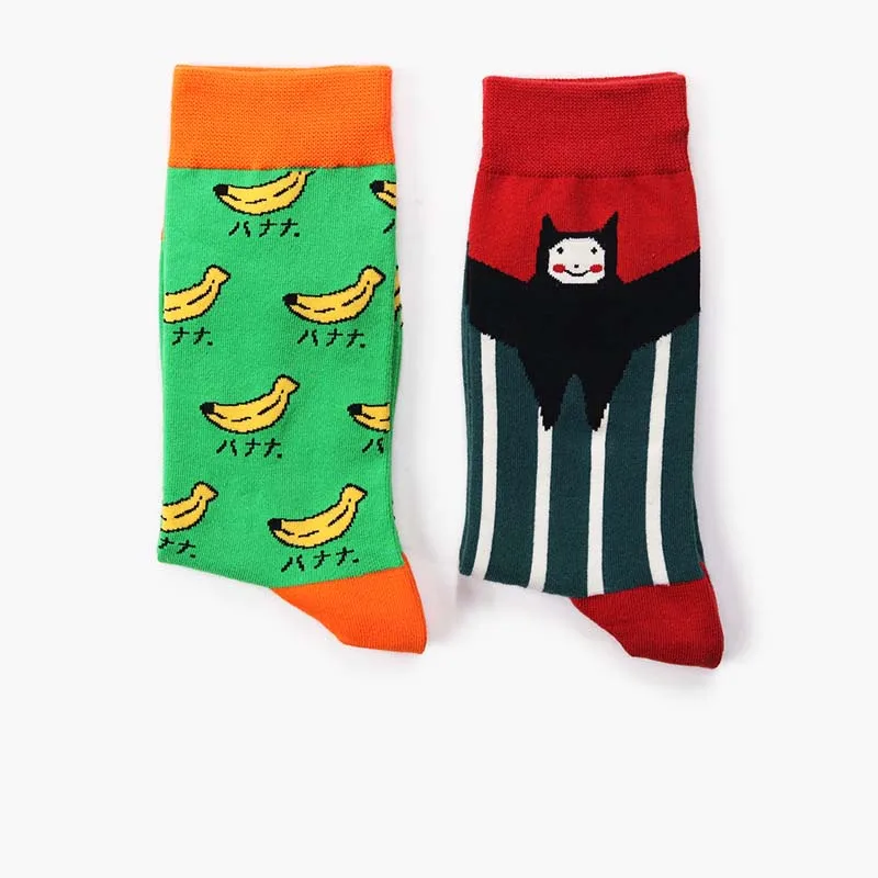Носки [COSPLACOOL] в художественном стиле милые хлопковые носки унисекс банан модные