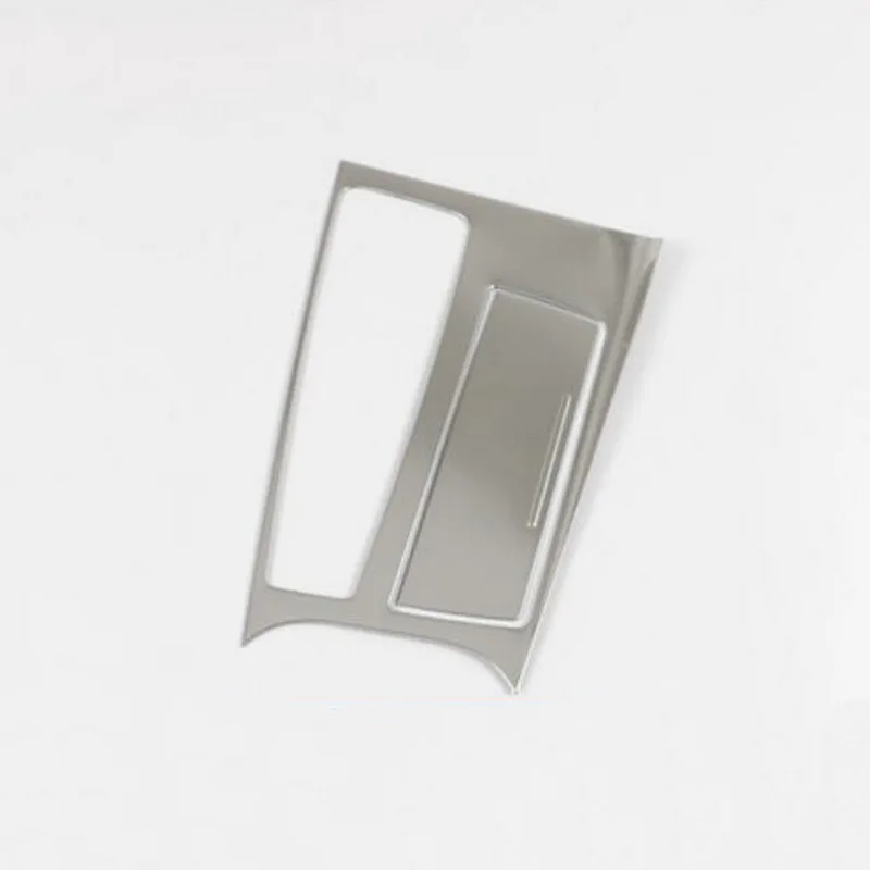 Tonlinker Interior Gear panel Cover Case sticker for Peugeot 508L-19 Car Styling 2/3 PCS Stainless steel Cover sticker