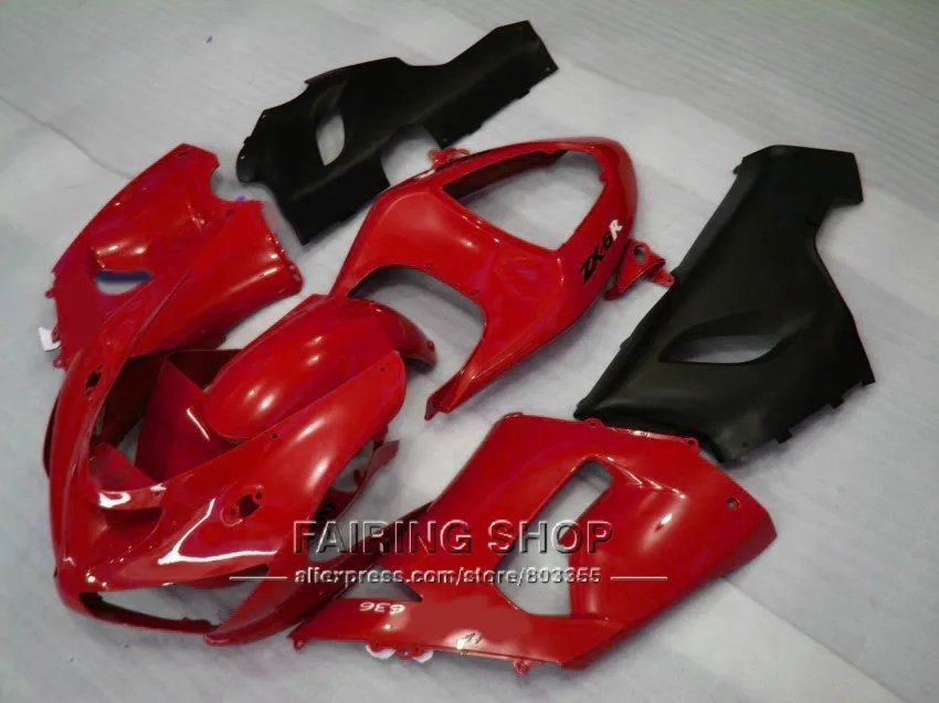 

Комплект Красного обтекателя zx6r 05 06 2005 2006 Высококачественные обтекатели для Kawasaki Ninja на заказ бесплатно v95