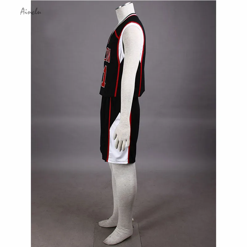 Ainclu Бесплатная доставка Униформа Kuroko no Basket Tetsuya No.11 Мужская баскетбольная майка
