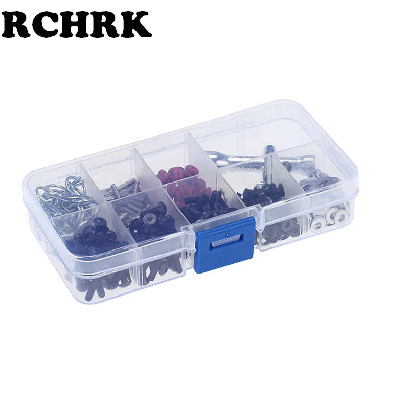 Специальный ремонтный инструмент и коробка с винтами в комплекте шестигранный