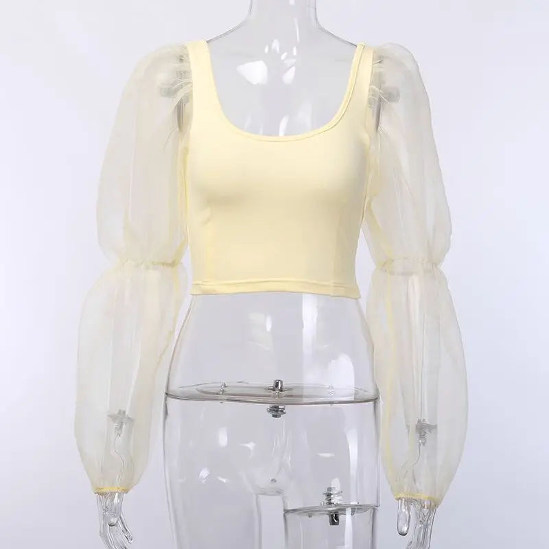 Новый Boho новая майка Для женщин u образным вырезом короткий параграф Corp Топ