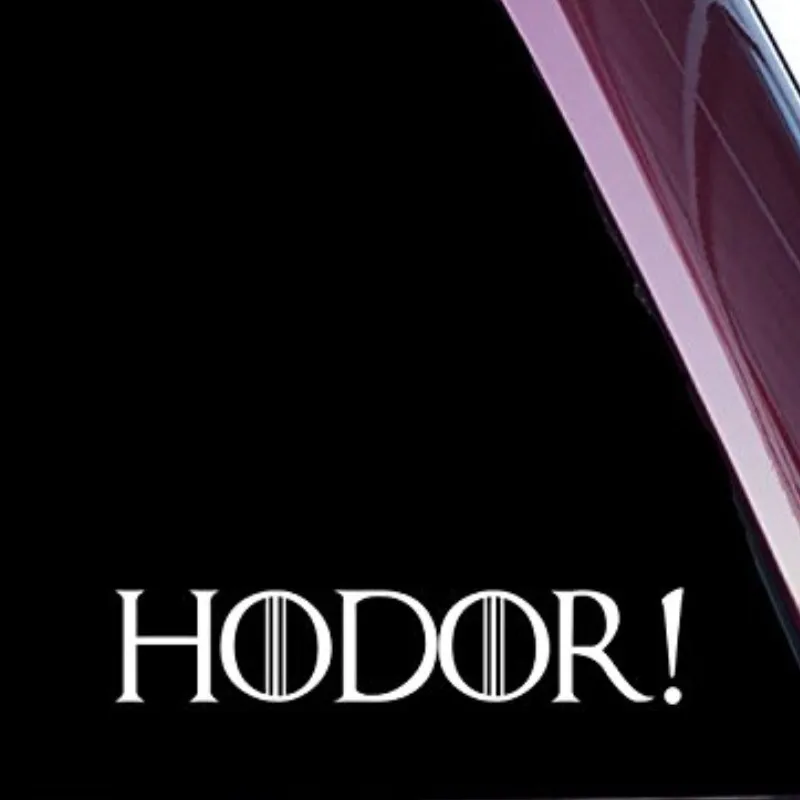 Виниловая наклейка Игра престолов s HODOR die cut автомобиль грузовик ноутбук 8 дюймов |