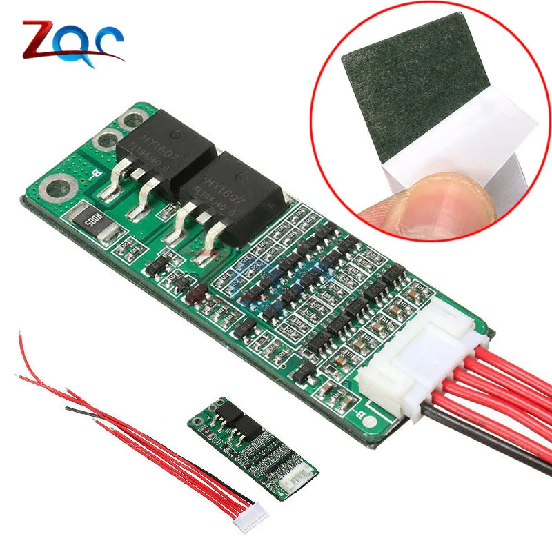 3S 20A литий-ионная литиевая батарея 18650 зарядное устройство PCB плата защиты BMS для сверлильного мотора 12,6 в Lipo ячеечный модуль 64x20x3,4 мм