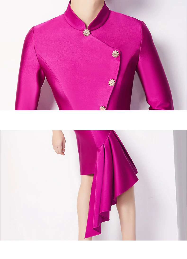 Новинка 2019 женская одежда в европейском стиле элегантное облегающее