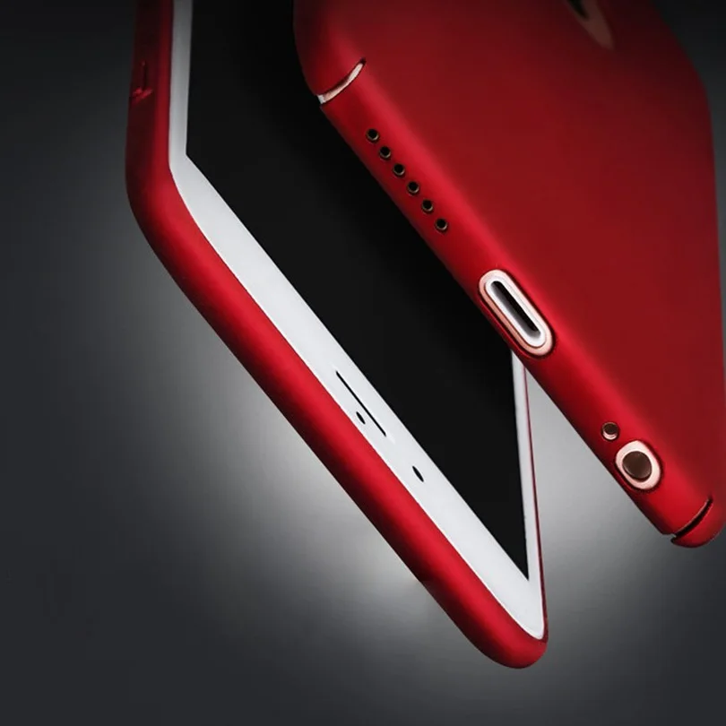 Elivebuy New style Fashion Ultra-thin matte PC Cases 360 degree Protection Anti-Knock Cellphone For iphone 6 6Plus |