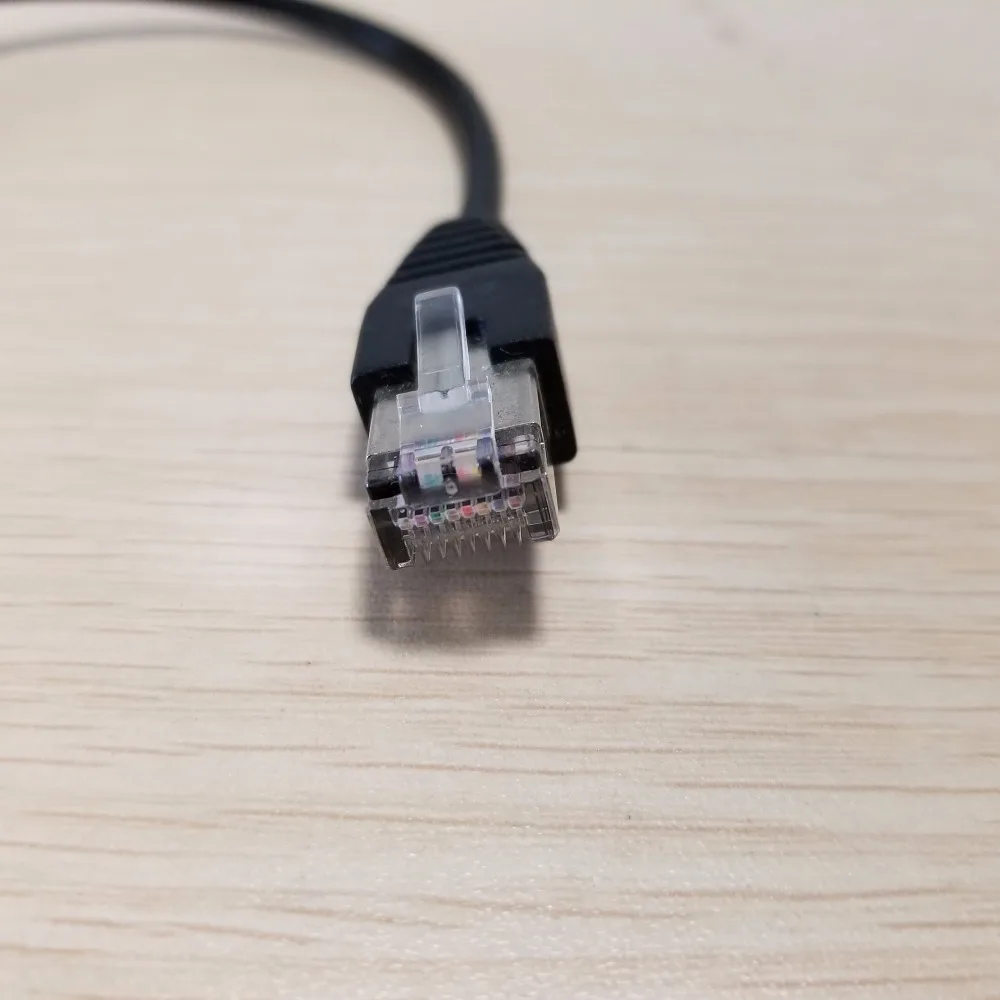 Крепление на Панель RJ45 сетевой кабель удлинитель для передачи данных от мужчин