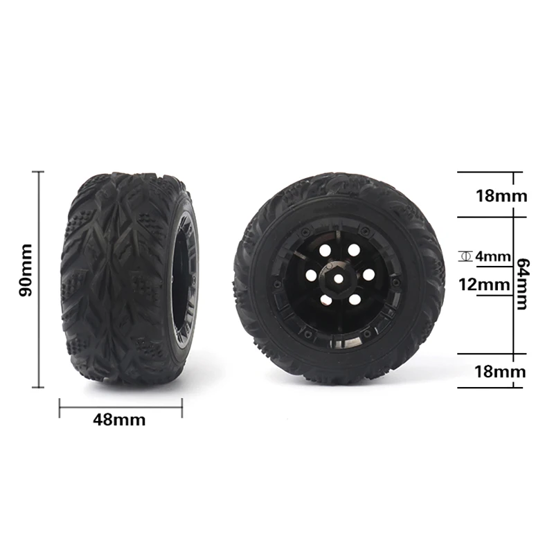 Автомобильные запчасти для радиоуправляемых автомобилей Feiyue FY 03 04 Wltoys 12428 12423 12628 A