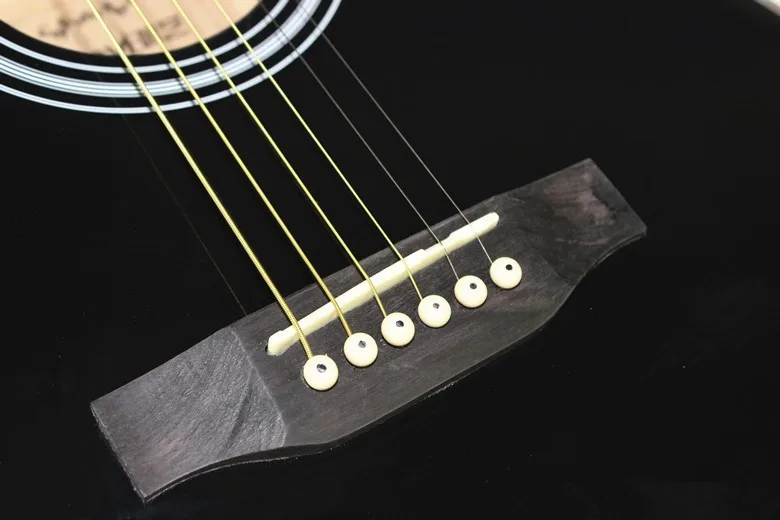 1 шт. гитары 40 дюймов Акустическая гитара с грифом из палисандра гитарра