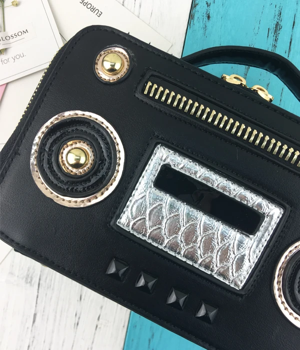 Женская сумка из искусственной кожи винтажная мессенджер через плечо с цепочкой