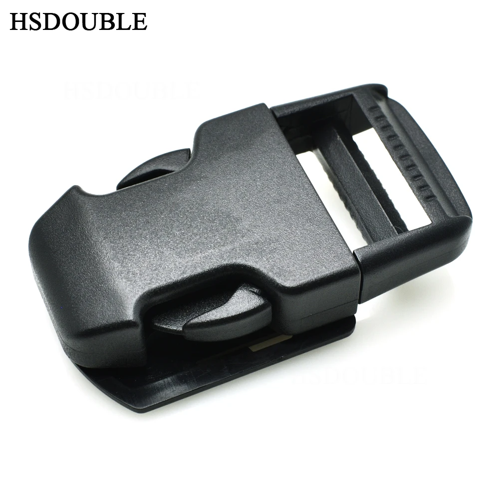 500 шт./упаковка 1-дюймовое (25 мм) фастекс-застежка для спортивных сумок на открытом воздухе, школьных рюкзаков