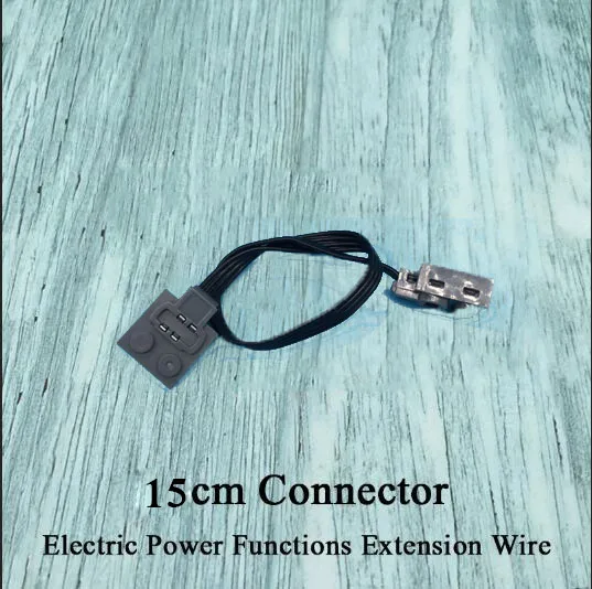 15cm Connector line Технические функции питания Mindstorms и электрический RC гоночный багги двигатели MOC кирпичные Блоки Игрушки совместимы с - Цвет: 15cm Connector line