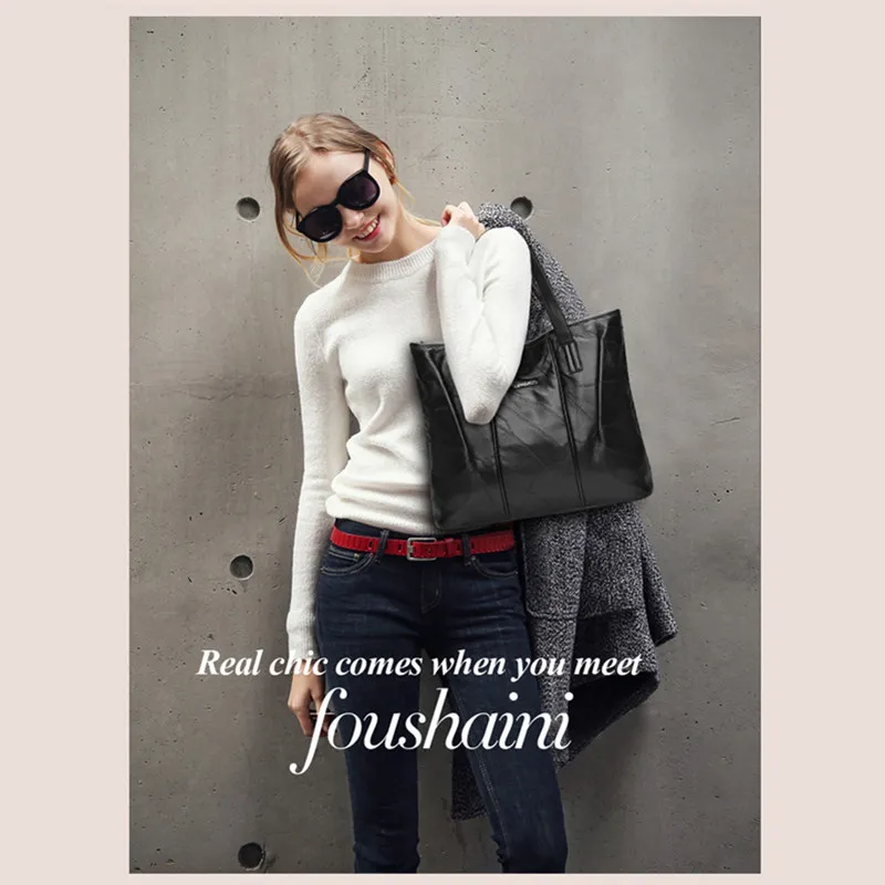 Sheepskin Stitching Handbag Handbag For Women Shopper Tote Luxury Designer sac a main High Quality Vintage Fashion Shoulder Bag