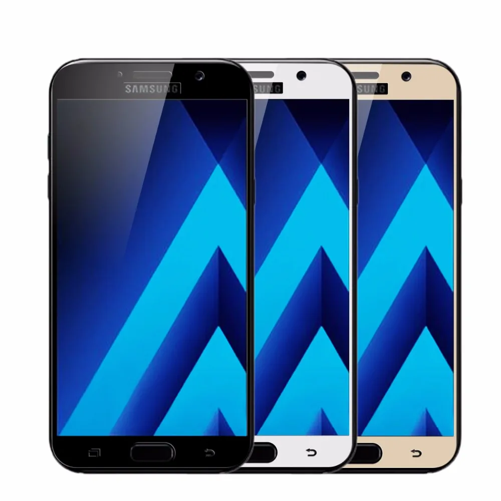 A5 2017 A520 9 H 3D полное покрытие закаленное стекло для Samsung Galaxy A 5 520F 520 2 &quotЗащитная