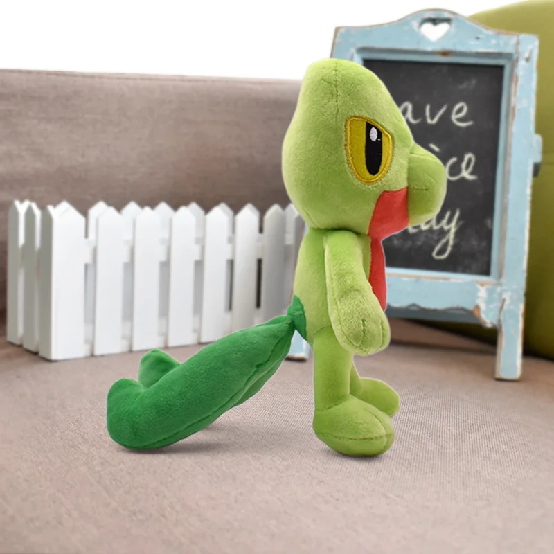 23 см Treecko Мягкая Плюшевая Кукла Мягкие игрушки для детей мягкие животные букет Детская кукла подарки на день рождения игра Knuffels Dieren