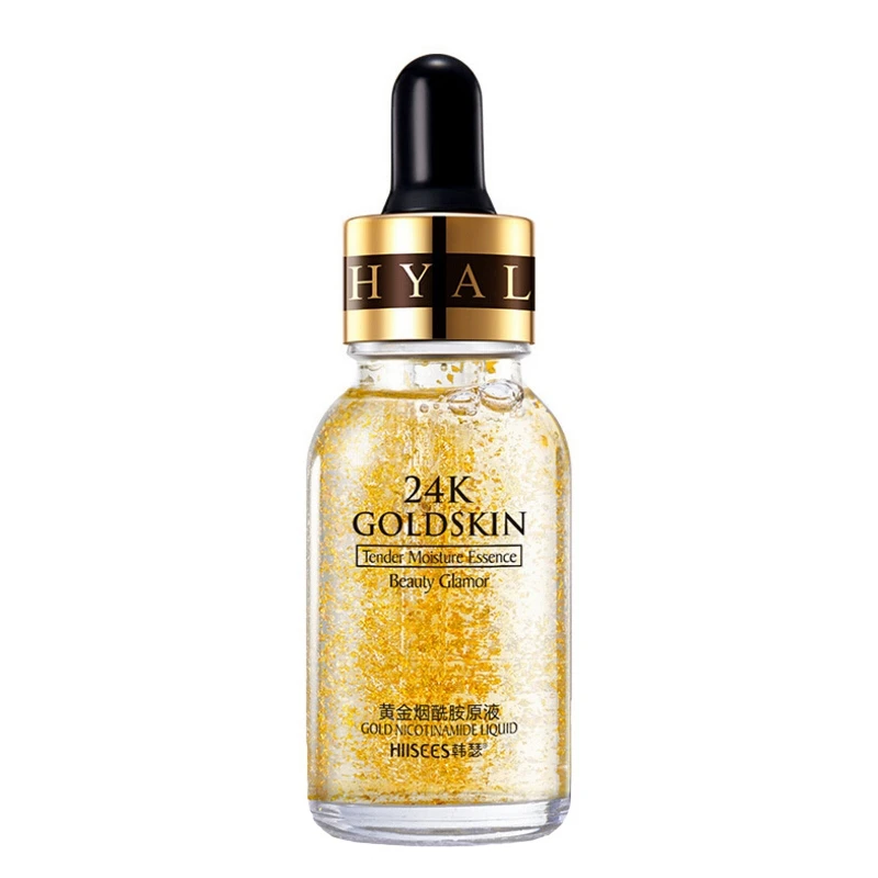 24k Gold Nicotinamide Stock Solution Moisturizing Control Oil Shrinking Pores Hydrating Essence Dropshipping | Красота и здоровье