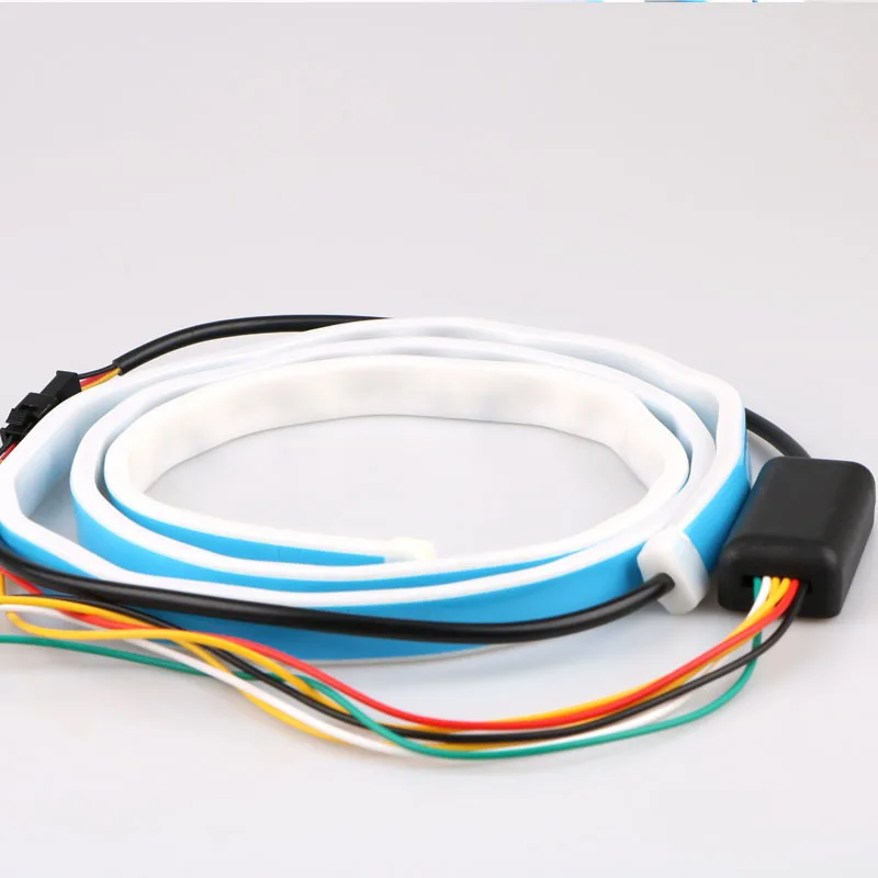 RGB Янтарный указатель поворота светодиодный светильник для багажника задний