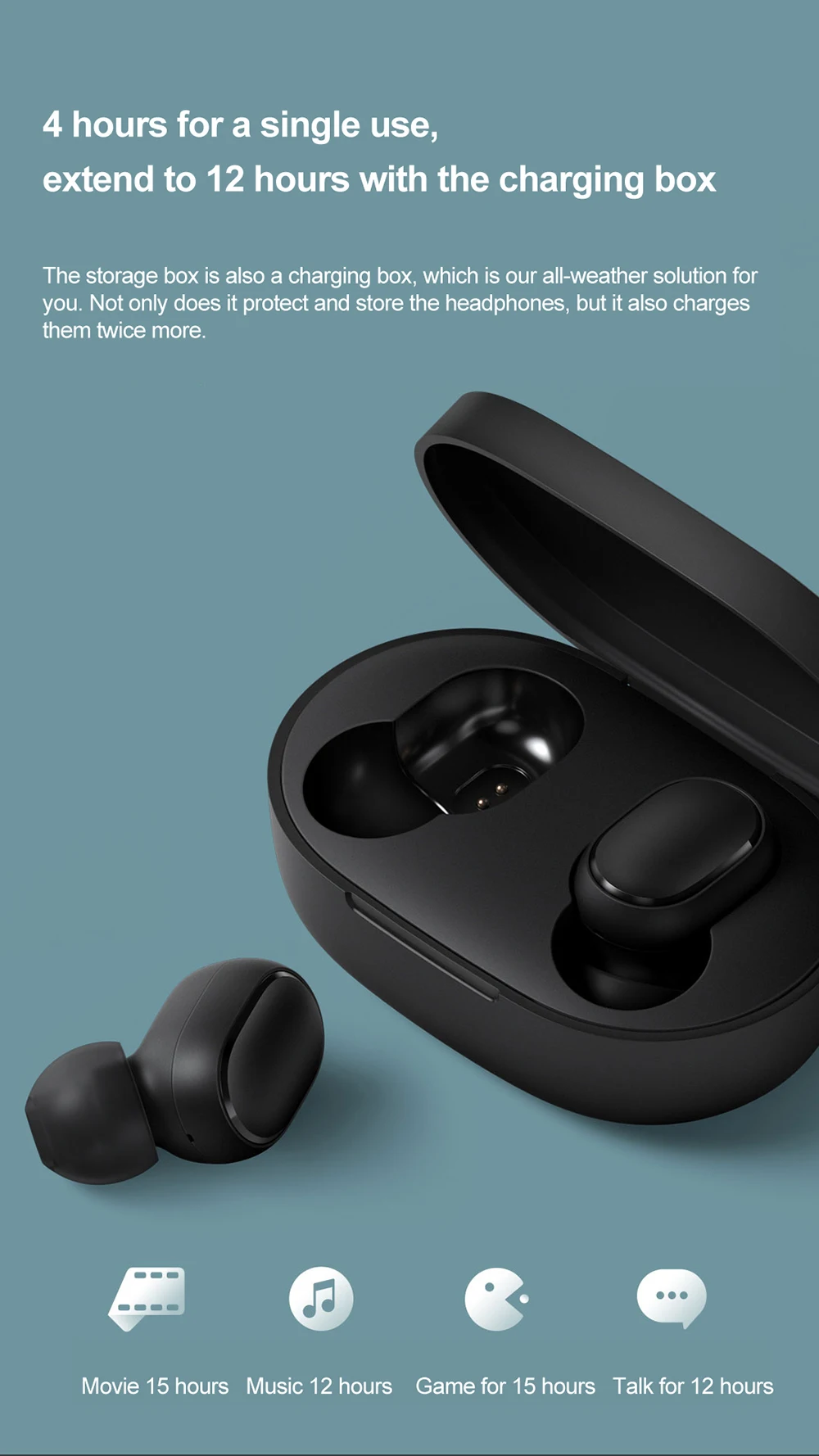 Новинка, Xiaomi,, Redmi, AirDots, беспроводные наушники, Bluetooth 5,0, супер быстрое соединение, наушники, гарнитура, спортивный светильник, наушники
