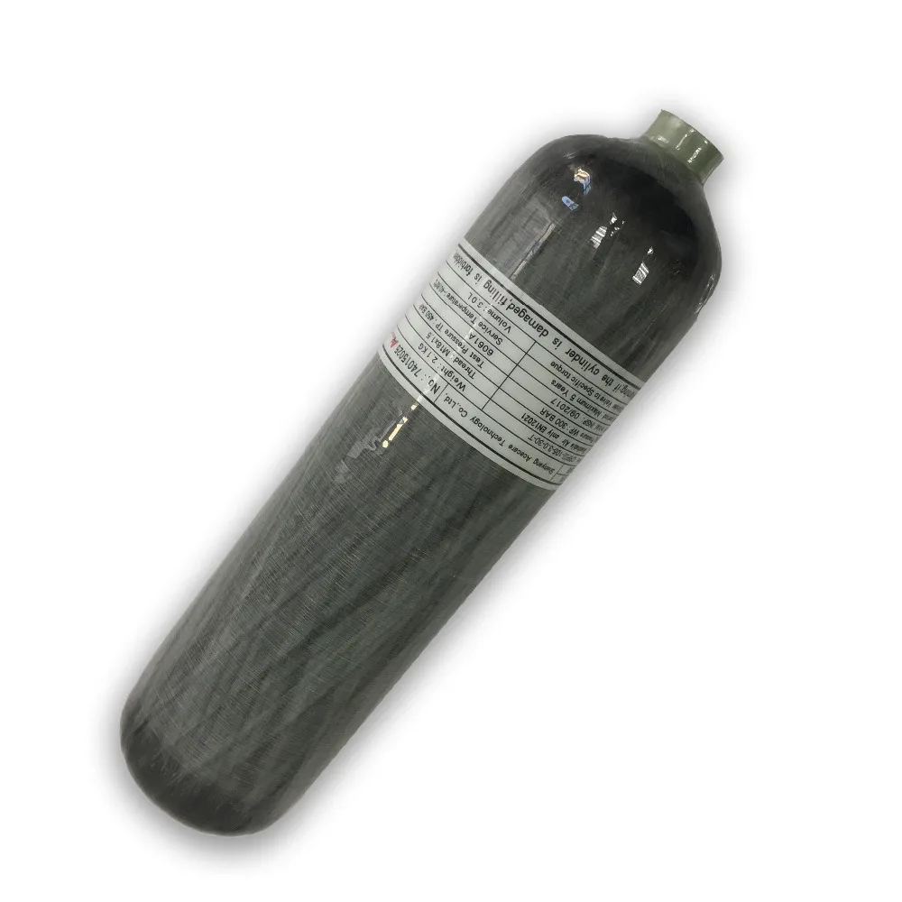 

AC168 Mini HP 4500PSI Paintball Air PCP Tank Composite M18*1.5 Thread CE Carbon Fiber Gas Cylinder From ACECARE