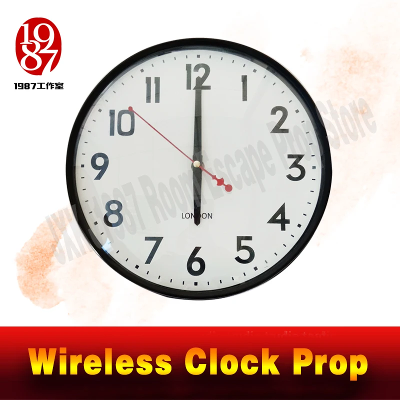 Номер escape clock prop JXKJ1987 беспроводные Часы Установите нужное время чтобы