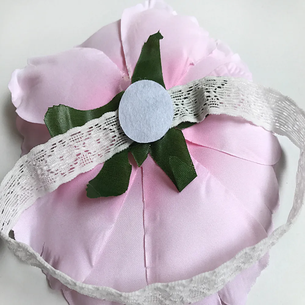 PARRY Hair Accessories Newborn Girls Hairdband Kids Big Flower Headband Pretty Head Wrap Elastic Band | Детская одежда и обувь