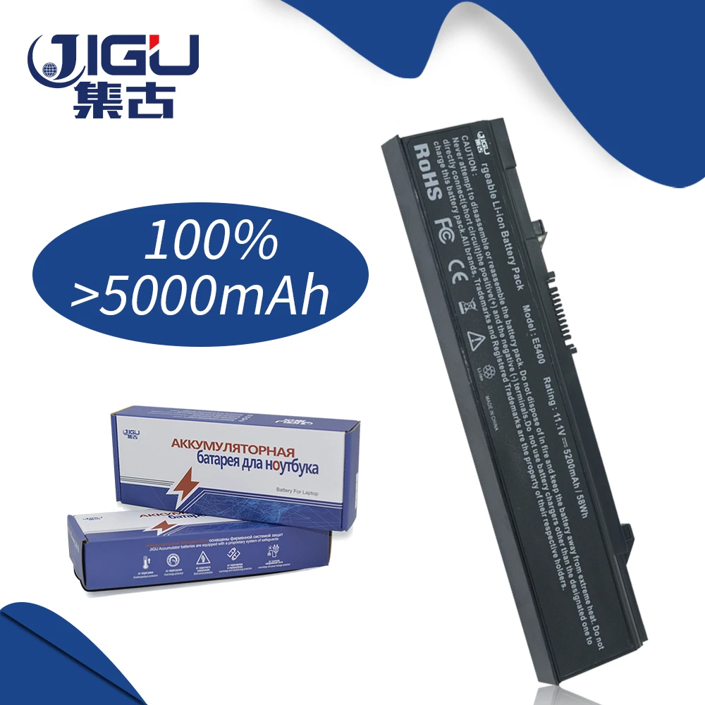 Аккумулятор JIGU для ноутбука Dell Latitude E5400 E5500 E5410 E5510 312 0762 0769 451 10616 KM742 KM769 6 ячеек|battery