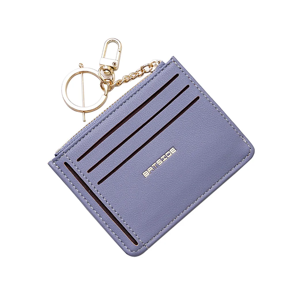 Женский короткий кошелек свежая Студенческая сумка простая мульти карта Пряжка