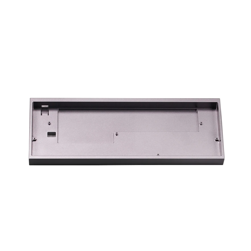 GRAY case Полностью собранная клавиатура TOFU 60% с переключателями DZ60 PCB kailh box с вишневыми стабилизаторами без колпачков - Цвет: GRAY case
