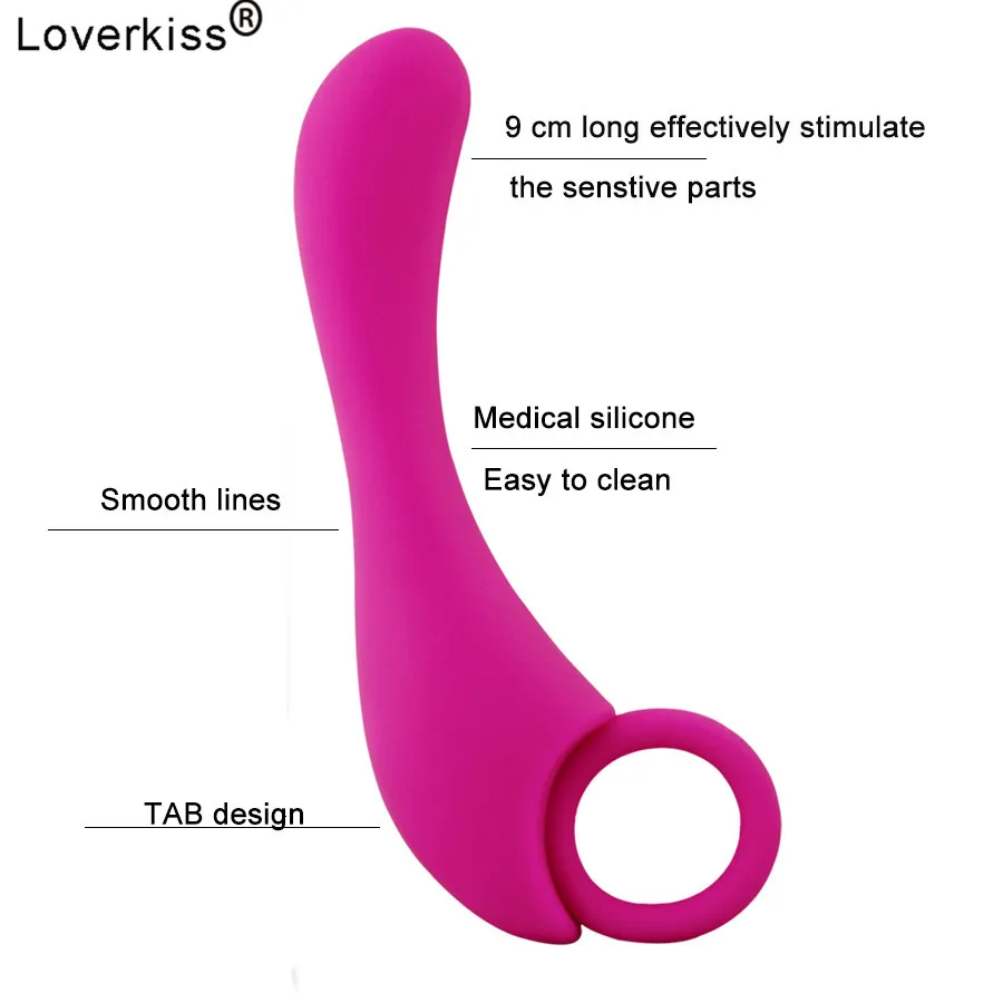 Loverkiss силиконовая Анальная пробка гладкие анальные пробки интимные товары