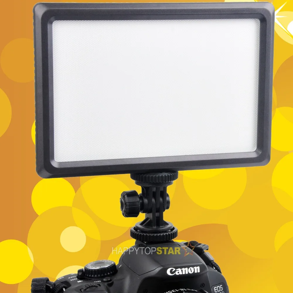 3200K ~ 5600K CN-LUXPAD22 ультра тонкий Ультра свет 112 LED 11W панель видео на камеру Горячий