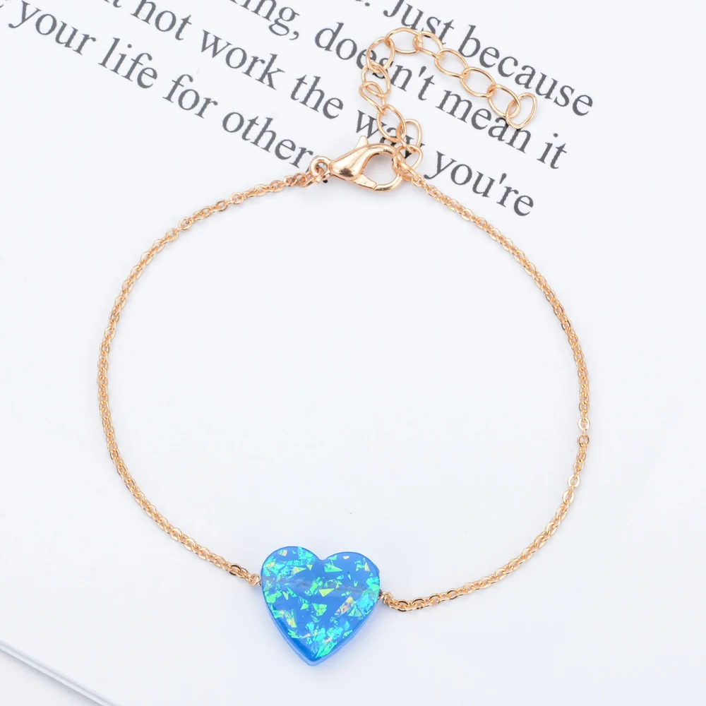 Модные женские туфли сердце Хамса рук браслеты с подвесками наборы браслетов