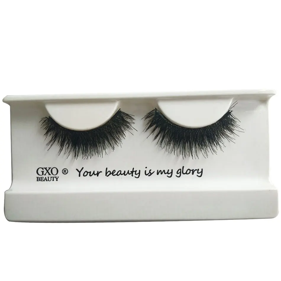 GXO BEAUTY 4 Pcs Lashes Big Eyes Handmade 3D Magnetic Cross Long False Eyelashes-D20 | Красота и здоровье