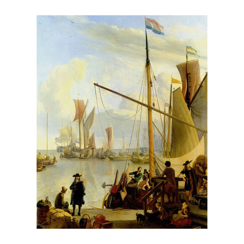 Люди на море 5D DIY Алмазная Вышивка крестом полностью квадратная вышивка полная