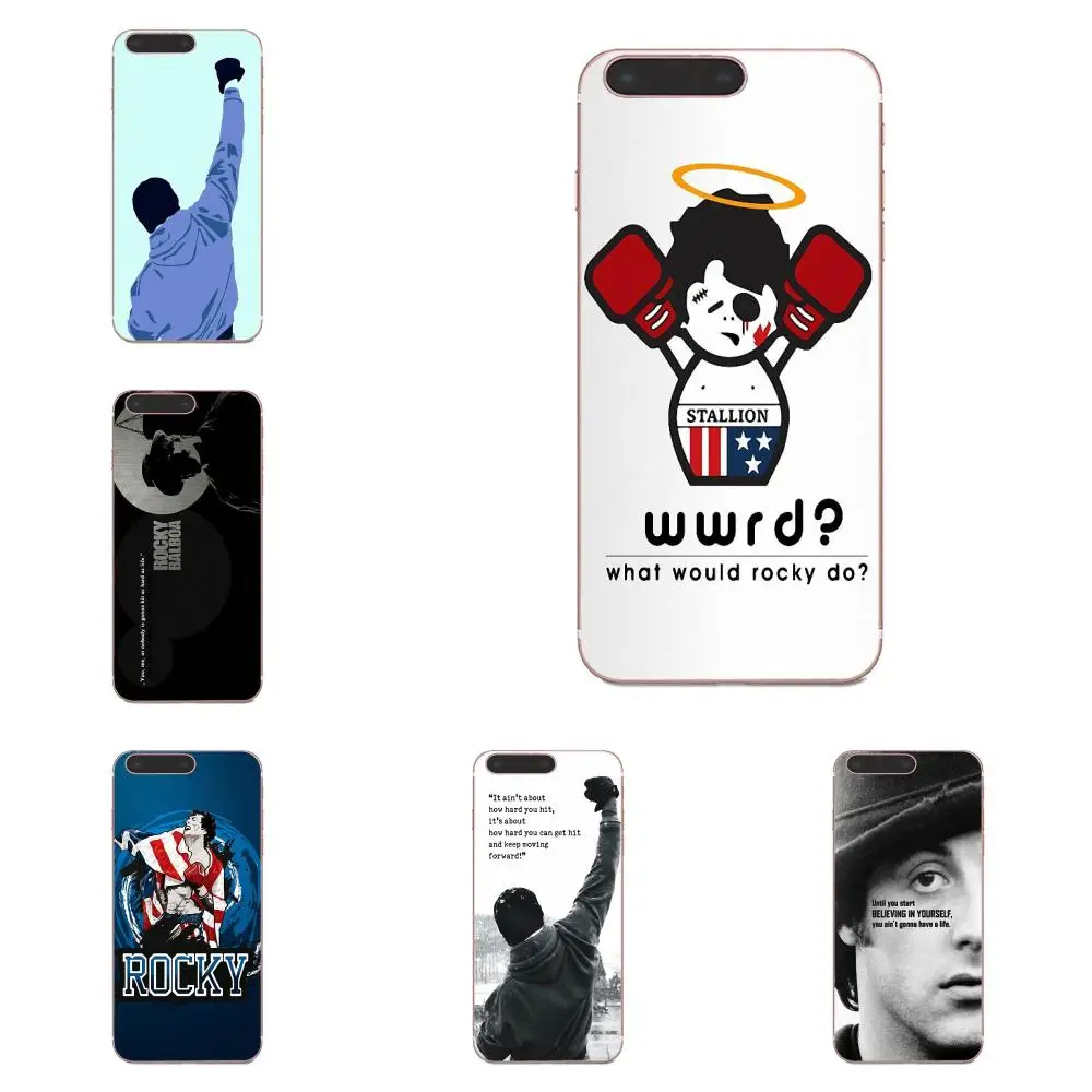 Мотивационные слова Art Rocky Balboa для Samsung Galaxy Note 5 8 9 S3 S4 S5 S6 S7 S8 S9 S10 mini Edge Plus