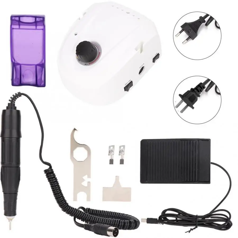 Электрическая дрель для ногтей перезаряжаемая Машинка педикюра маникюра