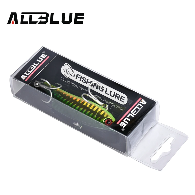 ALLBLUE 70 е Тонущая рыболовная приманка Вибрирующая из твердого пластика