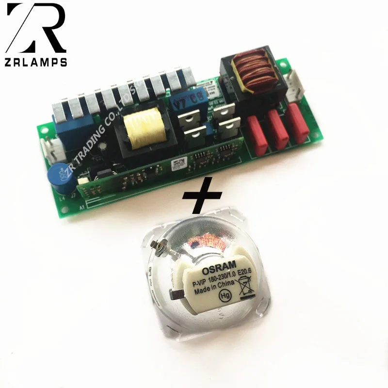 7r and ballast white ZR Top Quality 7R 230W Metal Halide Lamp moving beam lamp with ballast 230 beam 230 SIRIUS HRI230W - Цвет: 7r and ballast white