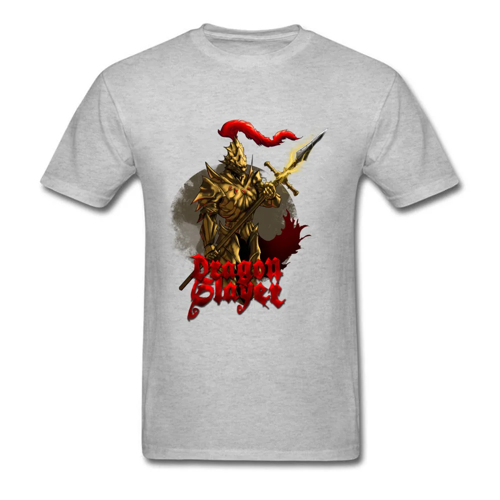 Dragon Slayer Ornstein топы футболки новейшие мужские из хлопка одежда для игр ретро воина
